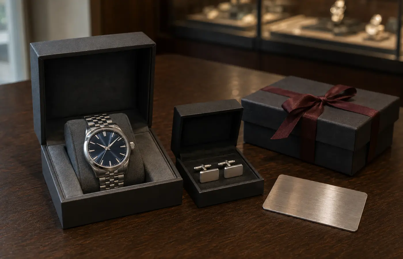 Hochwertige Firmengeschenke mit edler Uhr und personalisierbaren Geschenkideen bei Juwelier EGGER