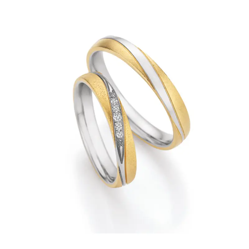 Trauringe in Platin und Gold von Collection Ruesch